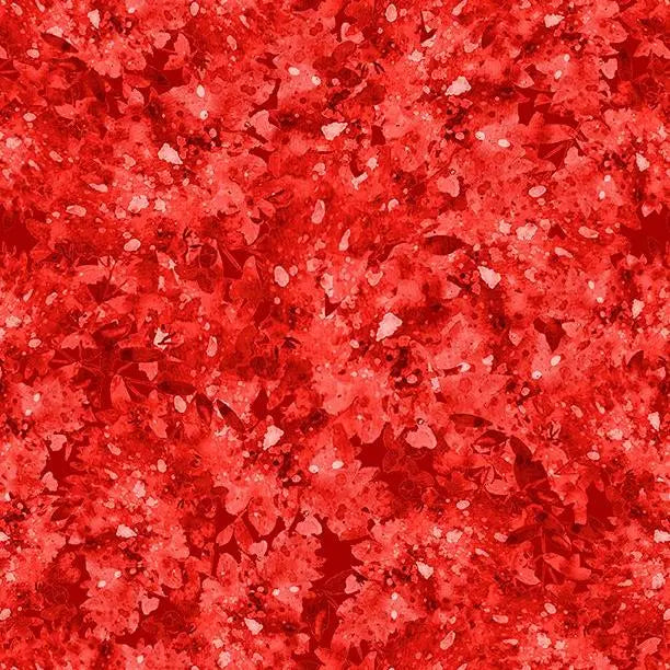Red Mirage Cotton Wideback Fabric per yard - Prismatic Fiber Arts