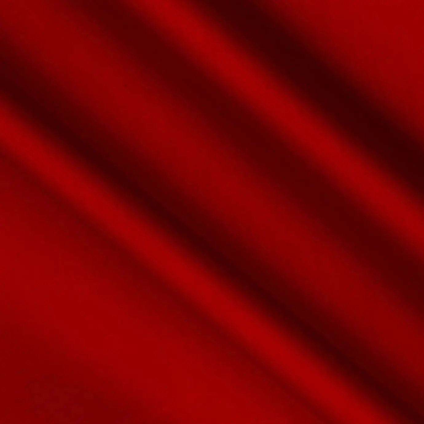 Red Scarlet Cotton Sateen Wideback Fabric per yard - Prismatic Fiber Arts