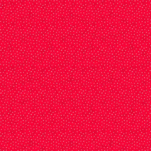 Red Starlet Cotton Wideback Fabric per yard - Prismatic Fiber Arts