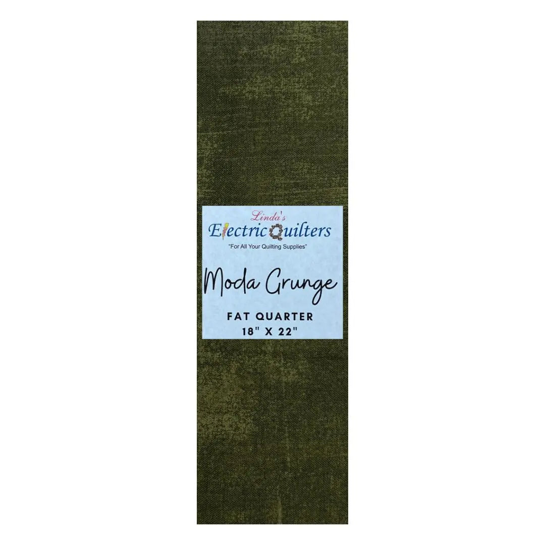 394 Rifle Green Moda Grunge - Fat Quarter - Prismatic Fiber Arts