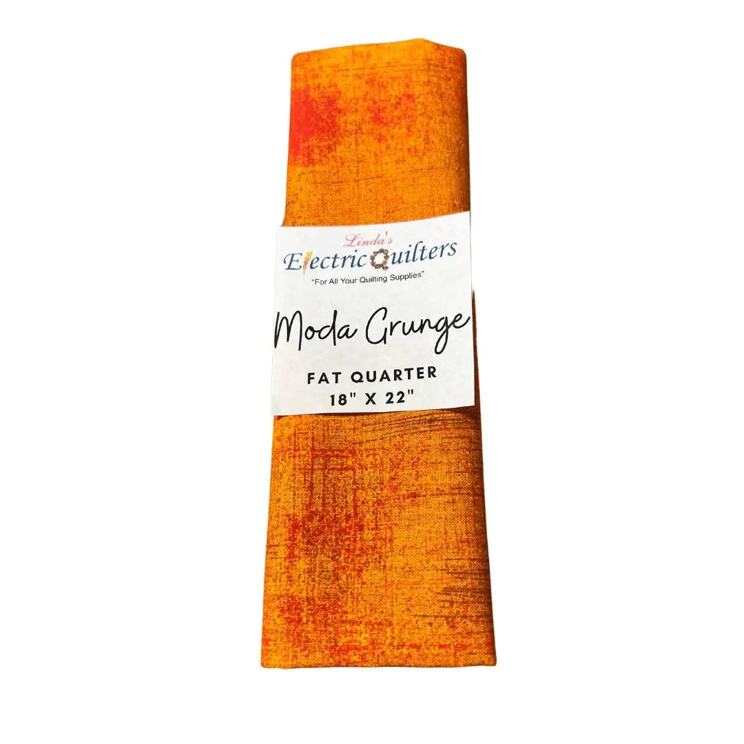 322 Russet Orange Moda Grunge - Fat Quarter - Prismatic Fiber Arts