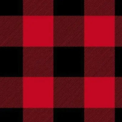 Red Buffalo Plaid Cotton Wideback Fabric per yard - Prismatic Fiber Arts