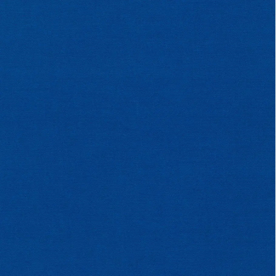 Blue Kona Cotton Royal Wideback Fabric per yard - Prismatic Fiber Arts