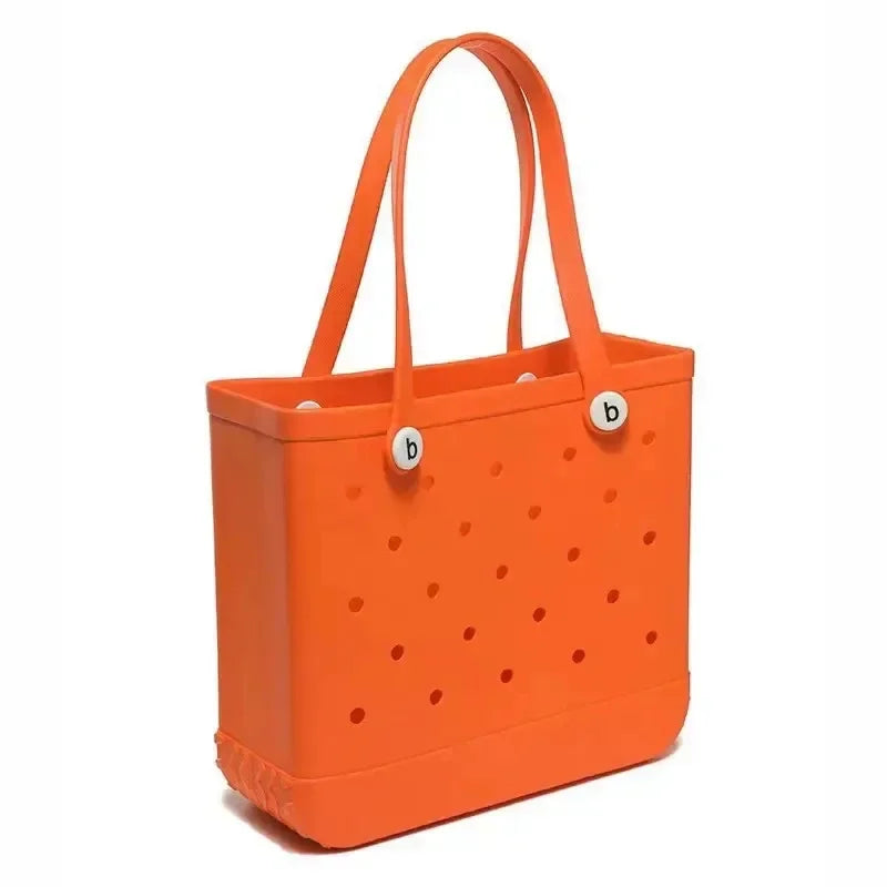 EVA Rubber Waterproof Handbag - Solid Color M/L - Prismatic Fiber Arts