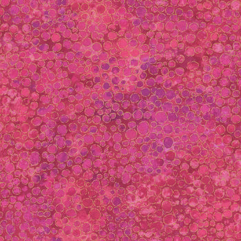 Shimmer Bubble Gum Cotton 44"/45" Fabric Per Yard - Prismatic Fiber Arts