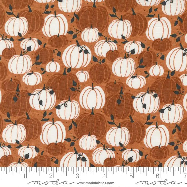 Spellbound Orange Pumpkin 44"/45" Fabric Per Yard - Prismatic Fiber Arts
