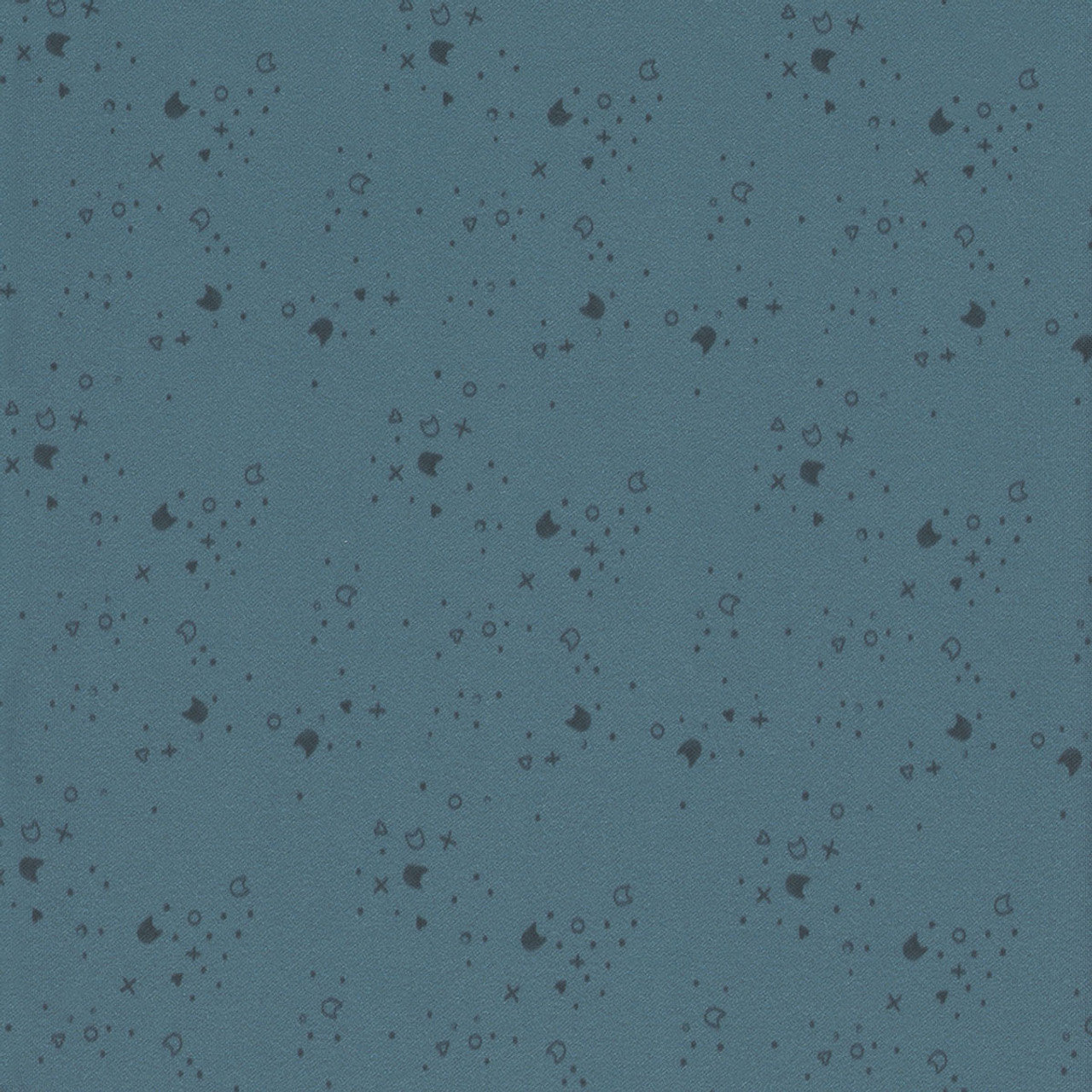 Dear Stella Kitty Litter Air Force Cotton 43"/44" Fabric Per Yard - Prismatic Fiber Arts