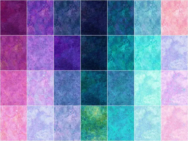 Stonehenge Gradations II Crystal Fat Quarter Bundle - Prismatic Fiber Arts