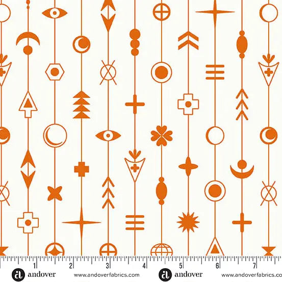 Sun Print Whisper Flame Gaze 44"/45" Fabric Per Yard - Prismatic Fiber Arts
