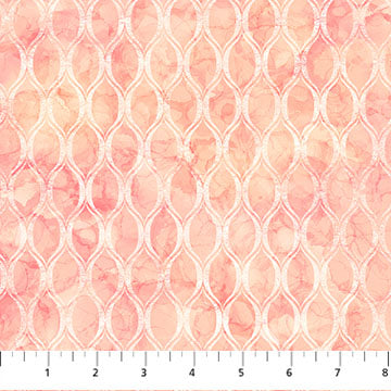 Veranda Lattice Pink Cotton 44"/45" Fabric Per Yard - Prismatic Fiber Arts