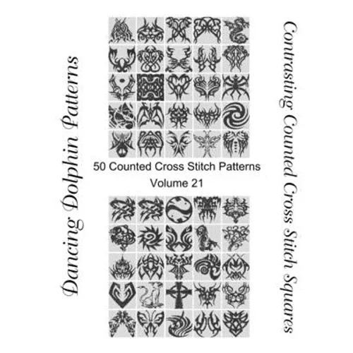 Contrasting Counted Cross Stitch Squares: 50 Counted Cross Stitch Patterns