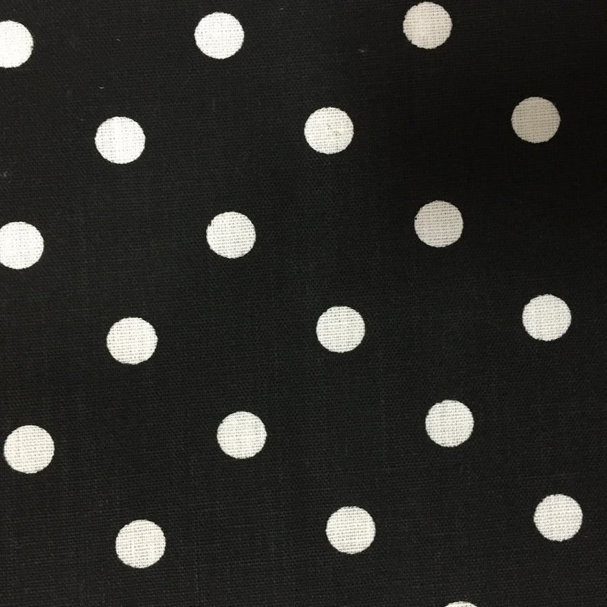 Small Polka Dot Print Poly Cotton Fabric - Prismatic Fiber Arts