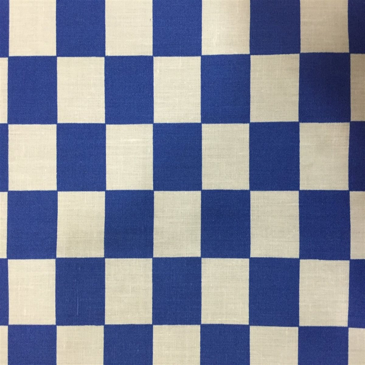Checkered Printed Poly Cotton Fabric