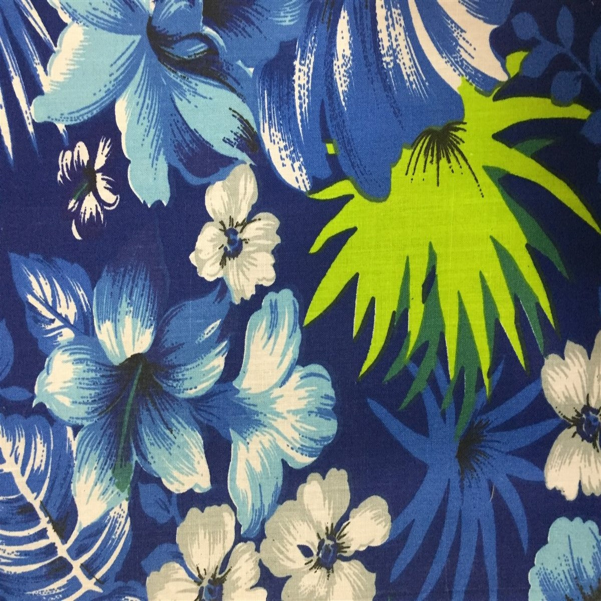 Hawaiian Print Poly Cotton Fabric - Prismatic Fiber Arts