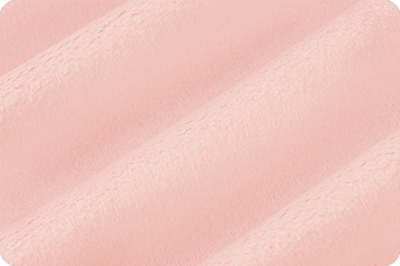 Baby Pink Cuddle 3 58/60" Solid Minky Fabric Per Yard - Prismatic Fiber Arts