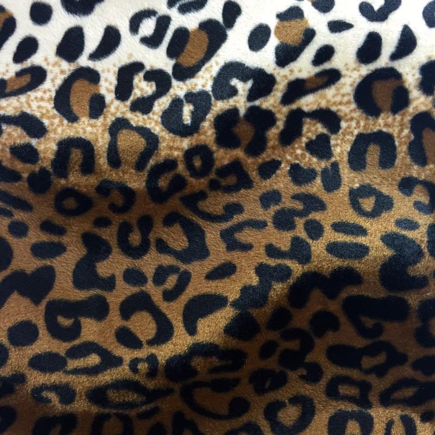 Leopard Print Velboa Faux Fur - Prismatic Fiber Arts