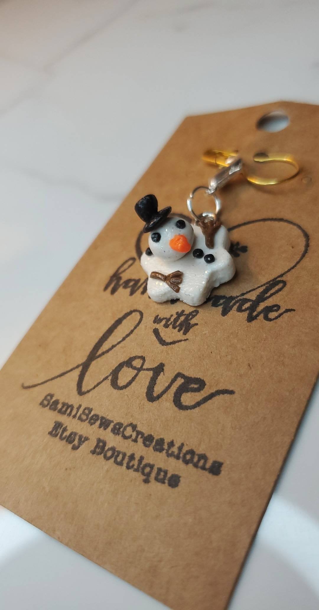 Melted Snowman - Prismatic Fiber Arts