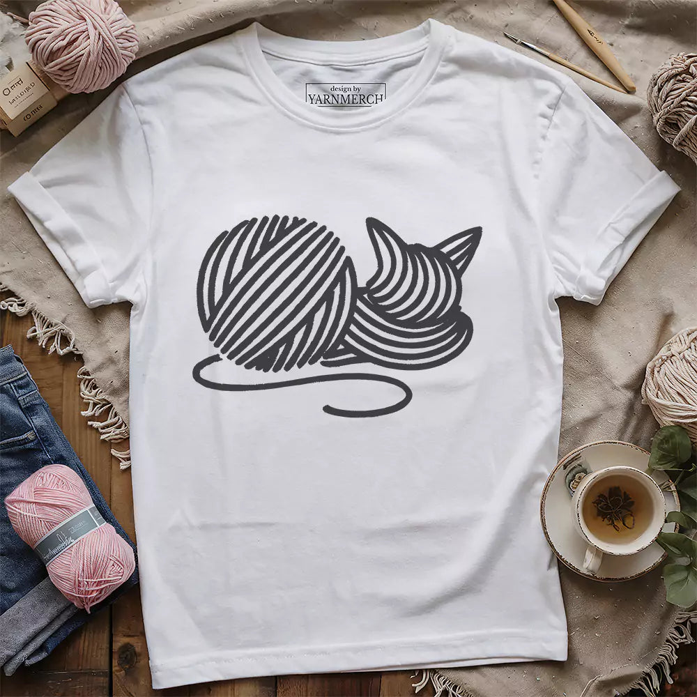 Knitten T-shirt - Prismatic Fiber Arts