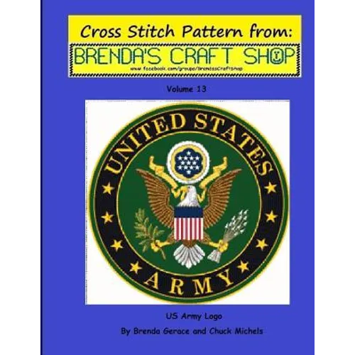 US Army Logo - Cross Stitch Pattern: from Brenda's Craft Shop - Volume 13