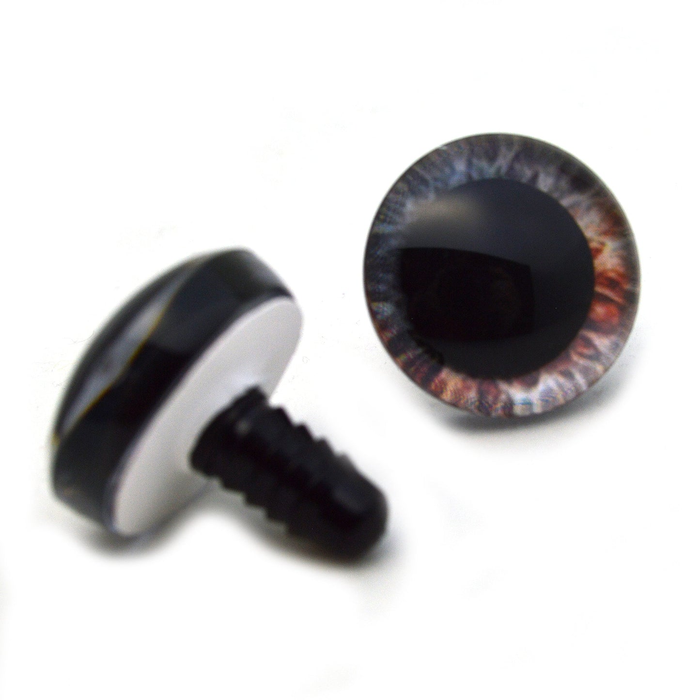 Red Human Plastic Safety Eyes - Prismatic Fiber Arts