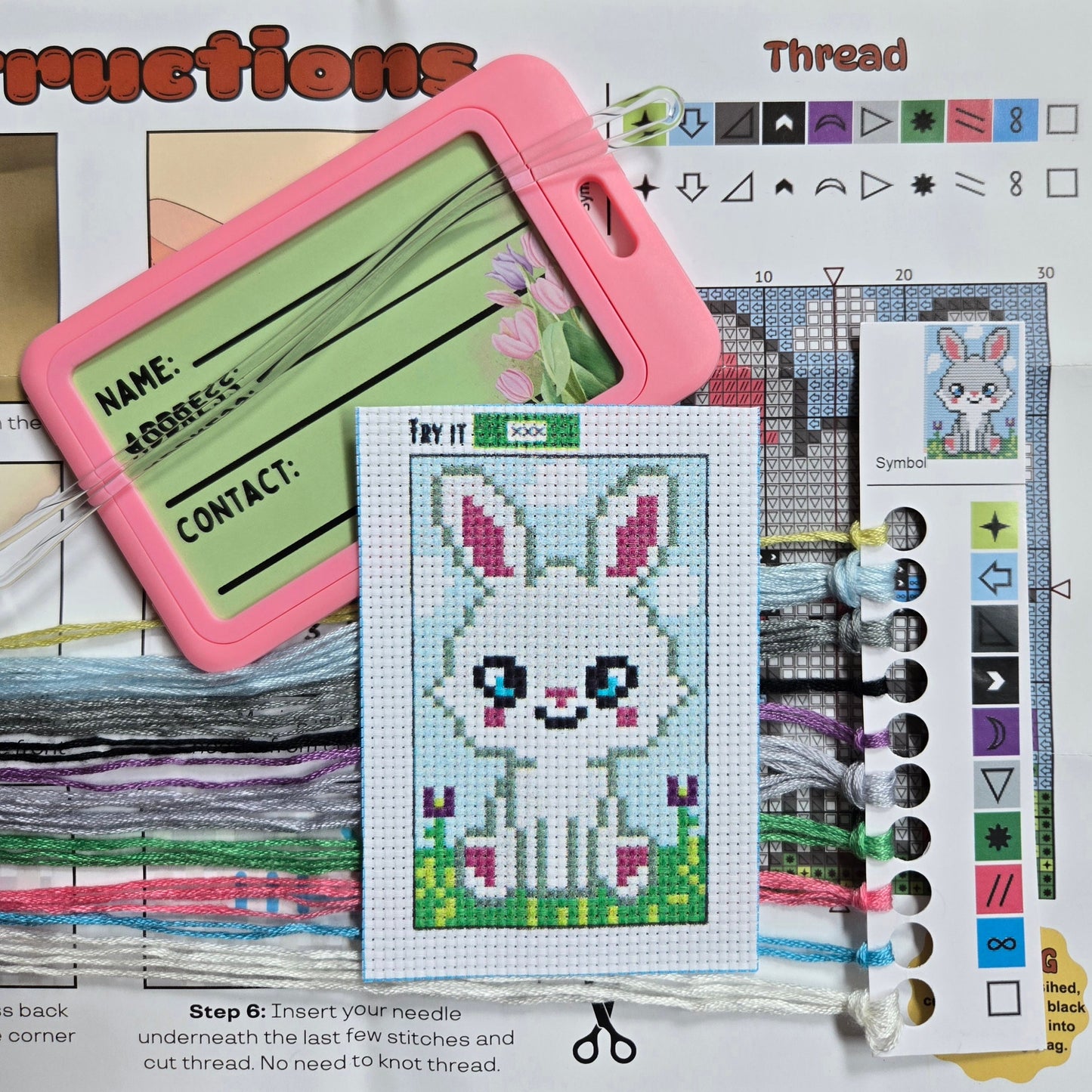 Roscoe the Rabbit - Prismatic Fiber Arts