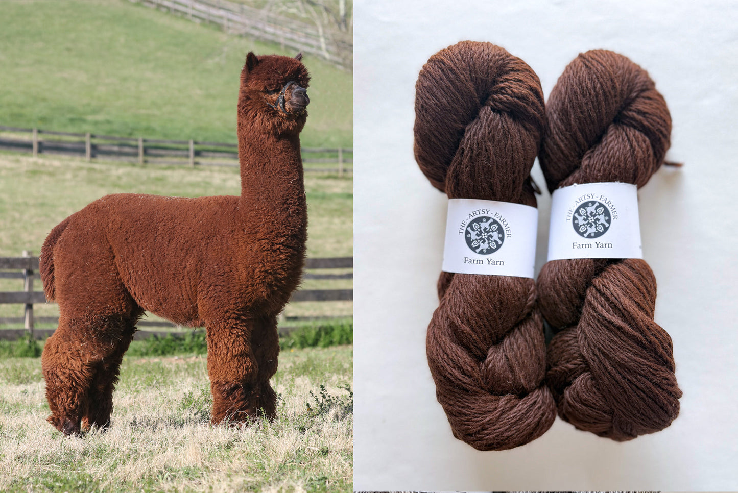 All Natural 3ply Farm Yarn - Prismatic Fiber Arts