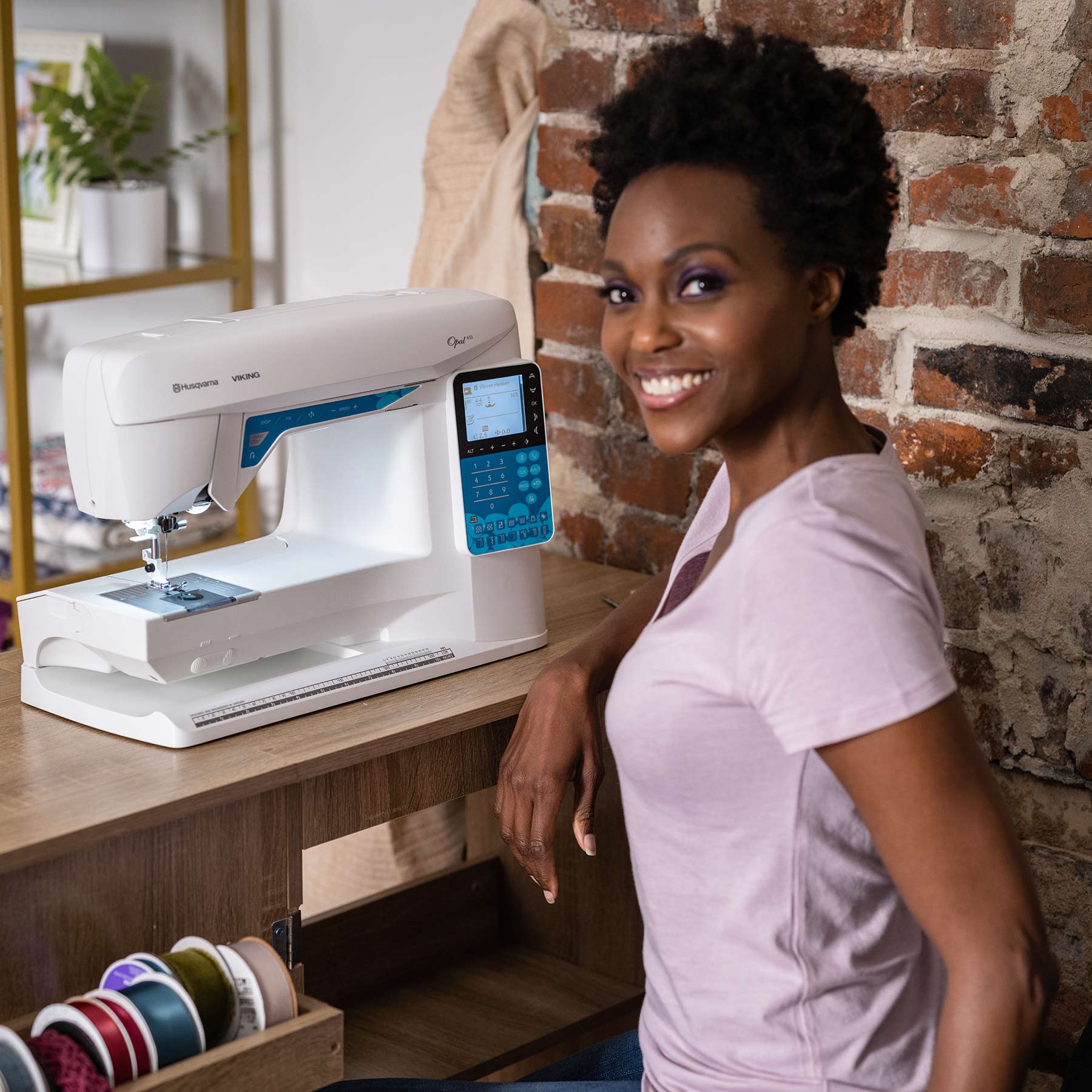 HUSQVARNA® VIKING® OPAL™ 650 Sewing Machine - Prismatic Fiber Arts