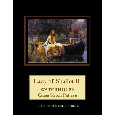 Lady of Shallot II: Waterhouse Cross Stitch Pattern