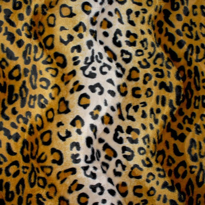 Leopard Print Velboa Faux Fur - Prismatic Fiber Arts
