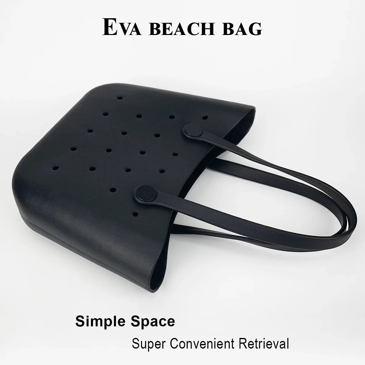 1 Piece Eva Soft Waterproof Rubber Beach Bag - Prismatic Fiber Arts