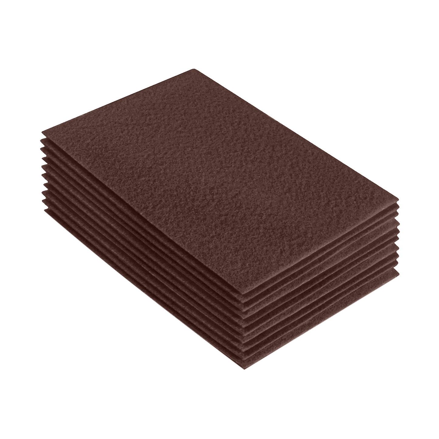 FabricLA Acrylic Felt 9"X12" Sheet Packs | Light Brown