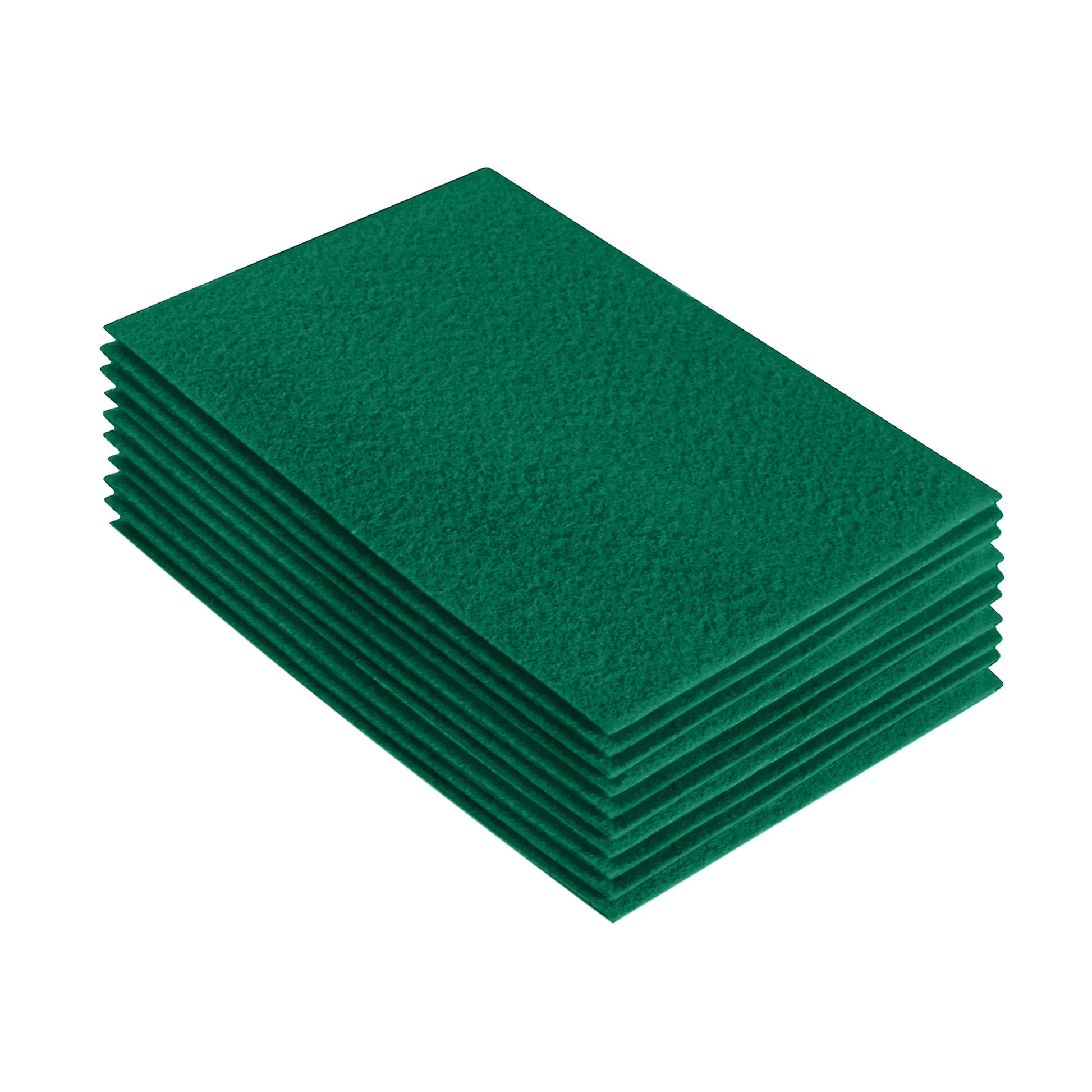 FabricLA Acrylic Felt 9"X12" Sheet Packs | Kelly Green - Prismatic Fiber Arts