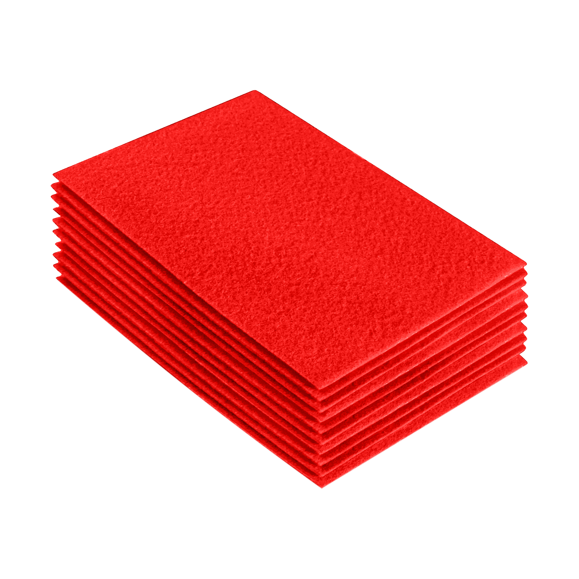 FabricLA Acrylic Felt 9"X12" Sheet Packs | Hot Orange - Prismatic Fiber Arts