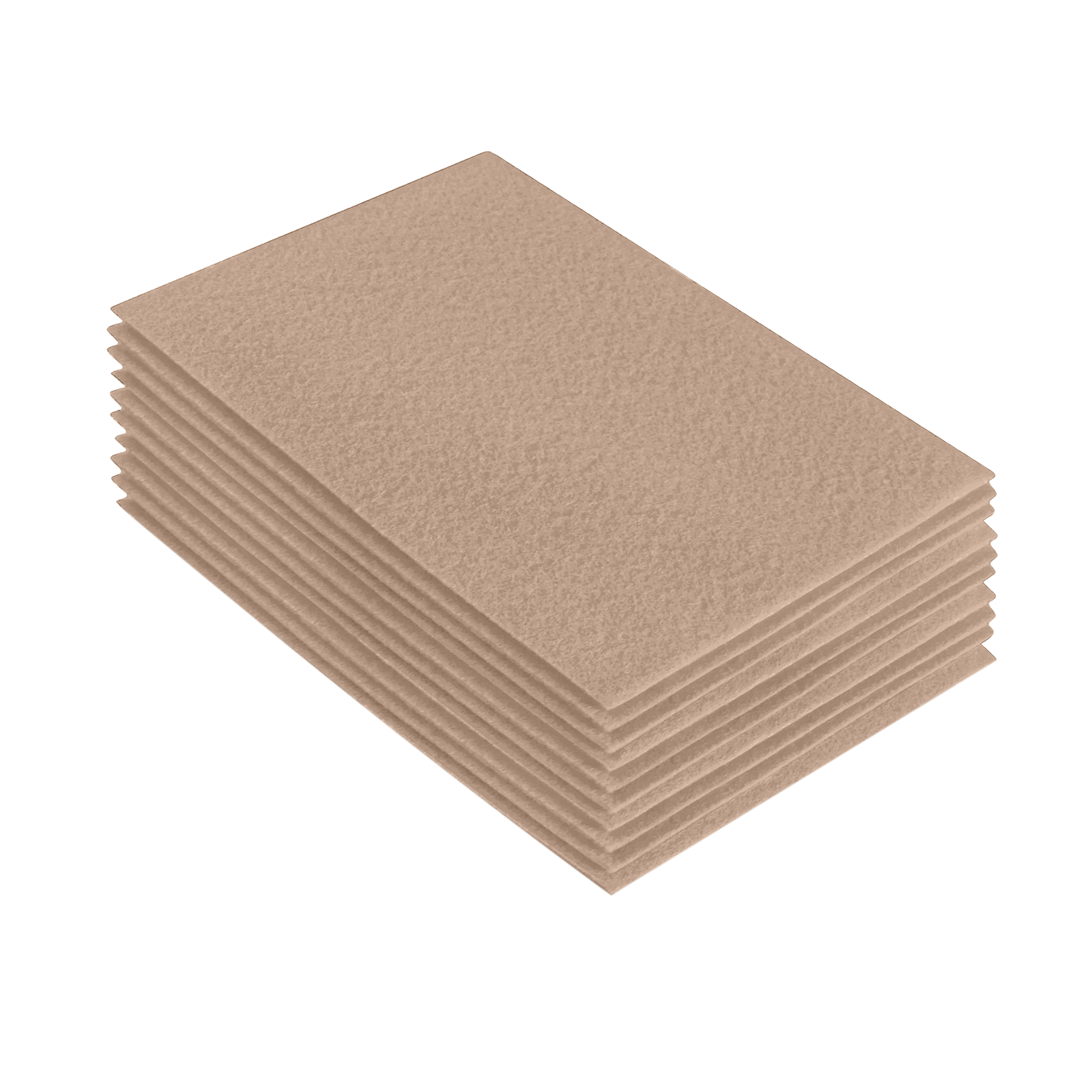 FabricLA Acrylic Felt 9"X12" Sheet Packs | Sandy - Prismatic Fiber Arts