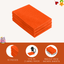FabricLA Acrylic Felt 9"X12" Sheet Packs | Light Orange - Prismatic Fiber Arts
