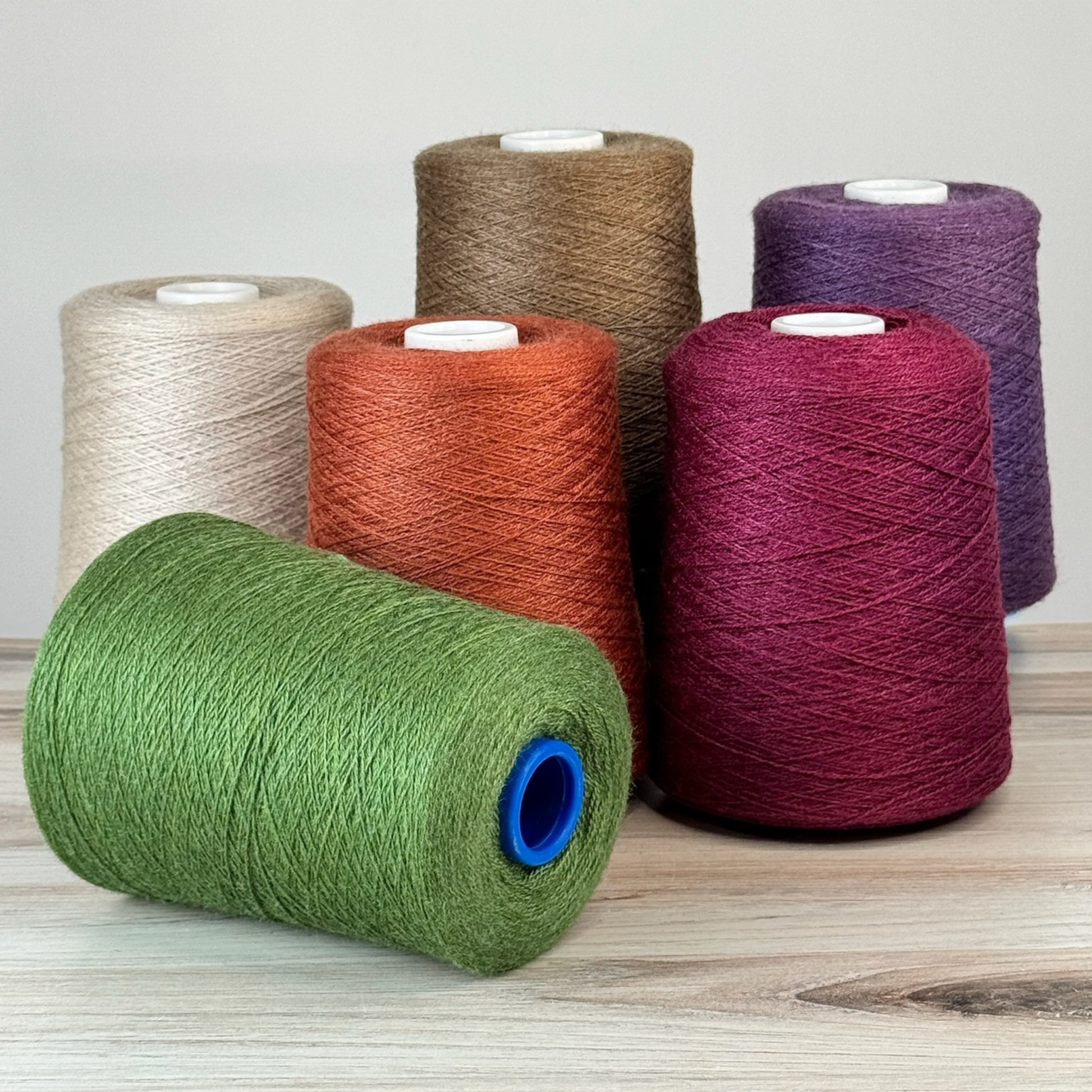 Revolution Fibers Zephira Wool-Silk 1lb Cones | 2/18 Lace Weight Yarn | 50% Superfine Merino Wool & 50% Tussah Silk - Prismatic Fiber Arts
