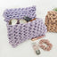 Hand Crochet Clutch DIY Kit by Ganxxet x Cord + Quartz - Prismatic Fiber Arts