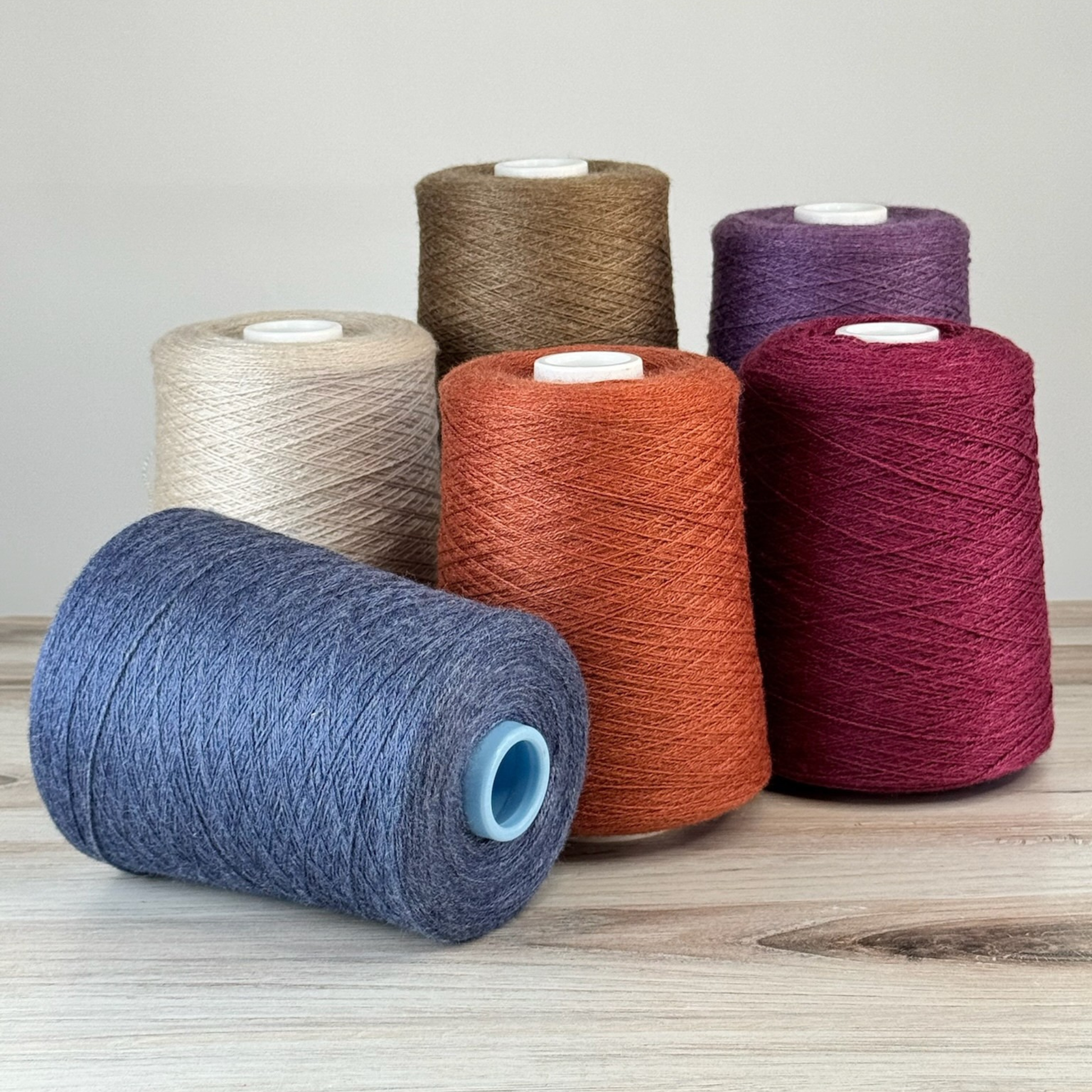 Revolution Fibers Zephira Wool-Silk 1lb Cones | 2/18 Lace Weight Yarn | 50% Superfine Merino Wool & 50% Tussah Silk - Prismatic Fiber Arts