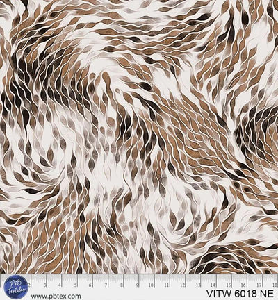 108" Vitality Chic Brown Cotton Wideback Fabric per yard - Prismatic Fiber Arts