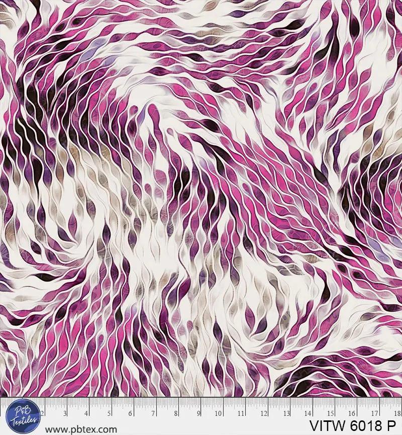 108" Vitality Chic Pink Cotton Wideback Fabric per yard - Prismatic Fiber Arts