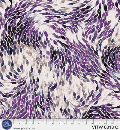 108" Vitality Chic Purple Cotton Wideback Fabric per yard - Prismatic Fiber Arts