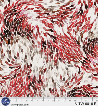 108" Vitality Chic Red Cotton Wideback Fabric per yard - Prismatic Fiber Arts