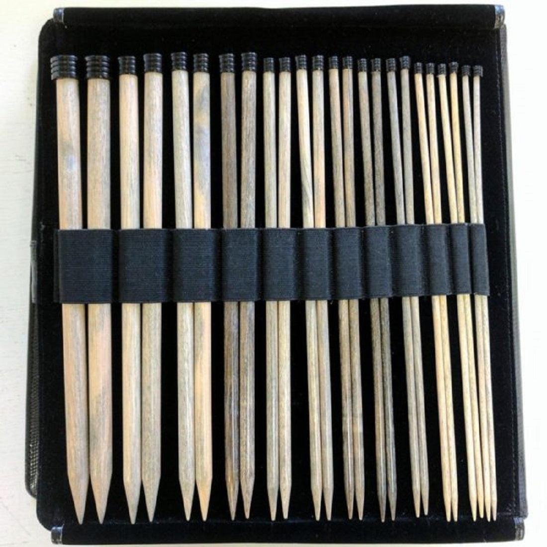 Driftwood 10" Straight Needle Set | With Carrying Case - Prismatic Fiber Arts