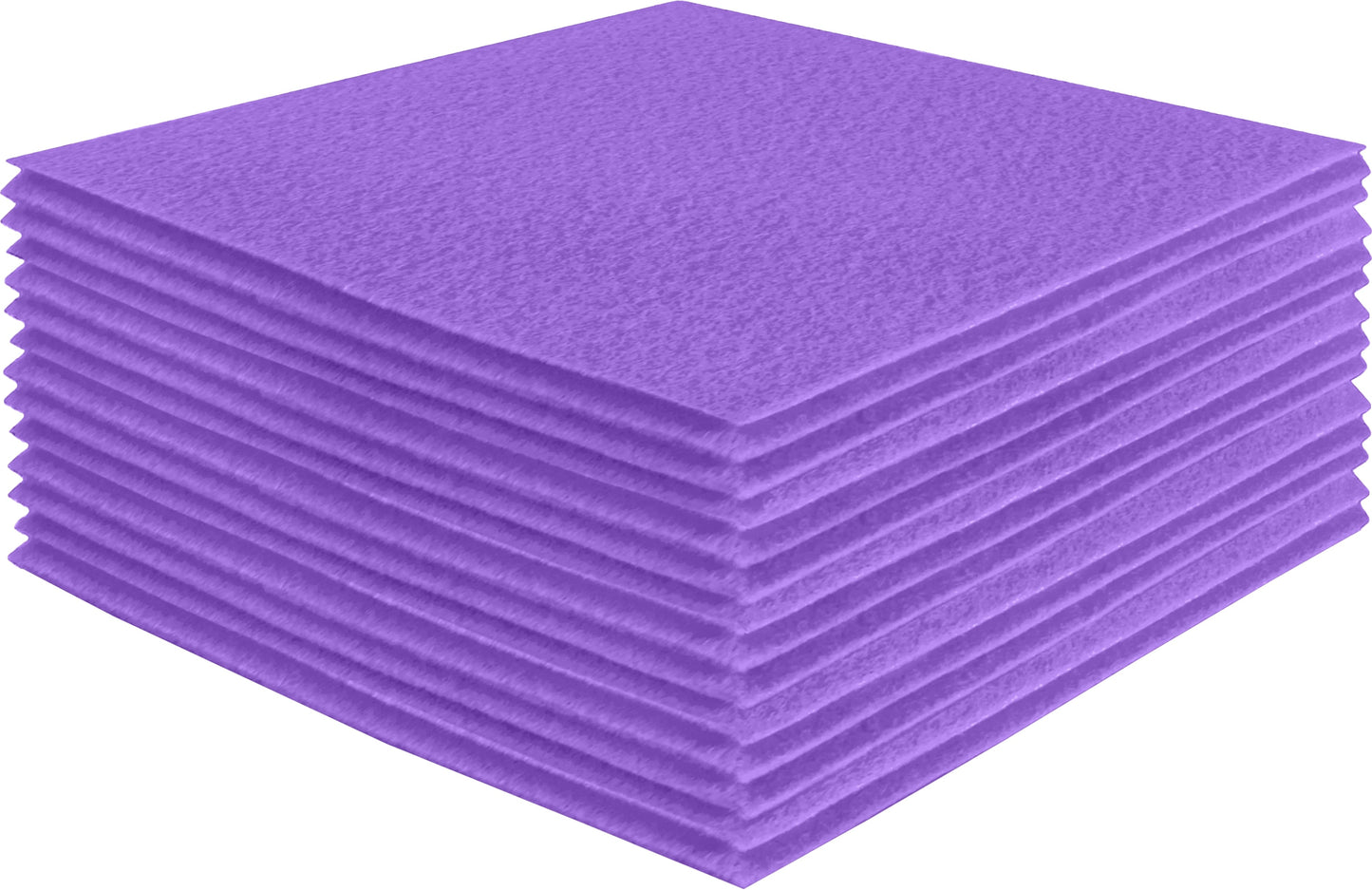 FabricLA Acrylic Felt Craft Sheet Packs – Lavender | Soft 100% Acrylic Felt Sheets for DIY & Crafts - Prismatic Fiber Arts
