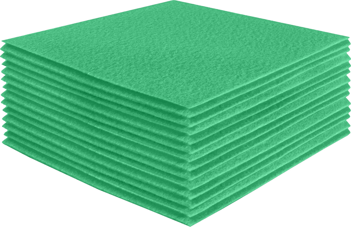 FabricLA Acrylic Felt Craft Sheet Packs – Mint | Soft 100% Acrylic Felt Sheets for DIY & Crafts