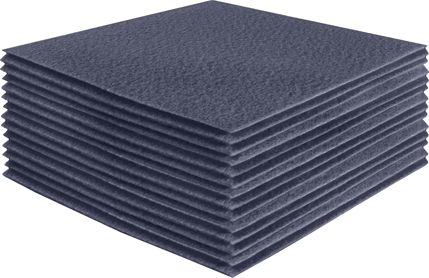 FabricLA Acrylic Felt Craft Sheet Packs – Heather Gray | Soft 100% Acrylic Felt Sheets for DIY & Crafts - Prismatic Fiber Arts