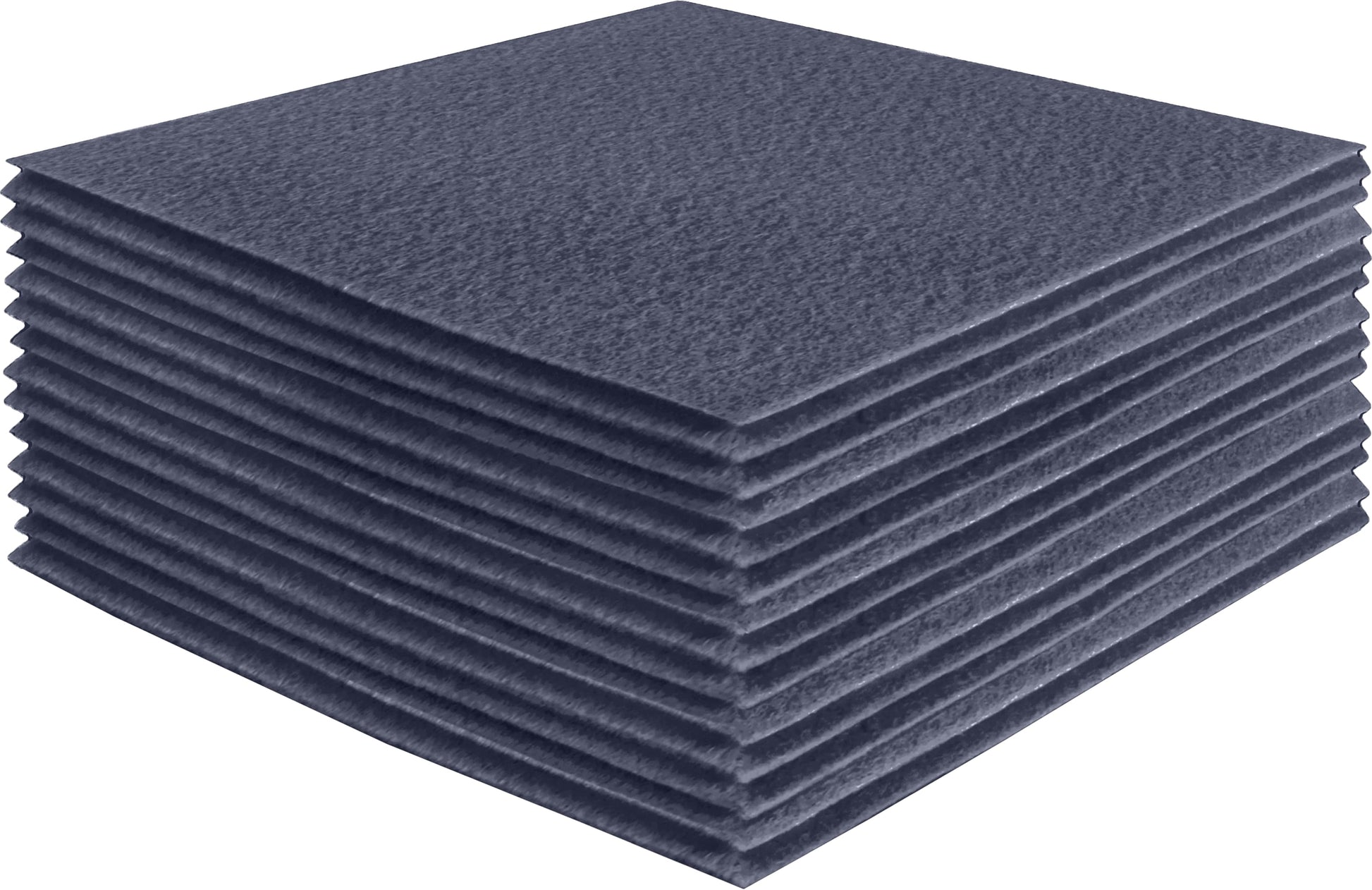 FabricLA Acrylic Felt Craft Sheet Packs – Heather Gray | Soft 100% Acrylic Felt Sheets for DIY & Crafts - Prismatic Fiber Arts