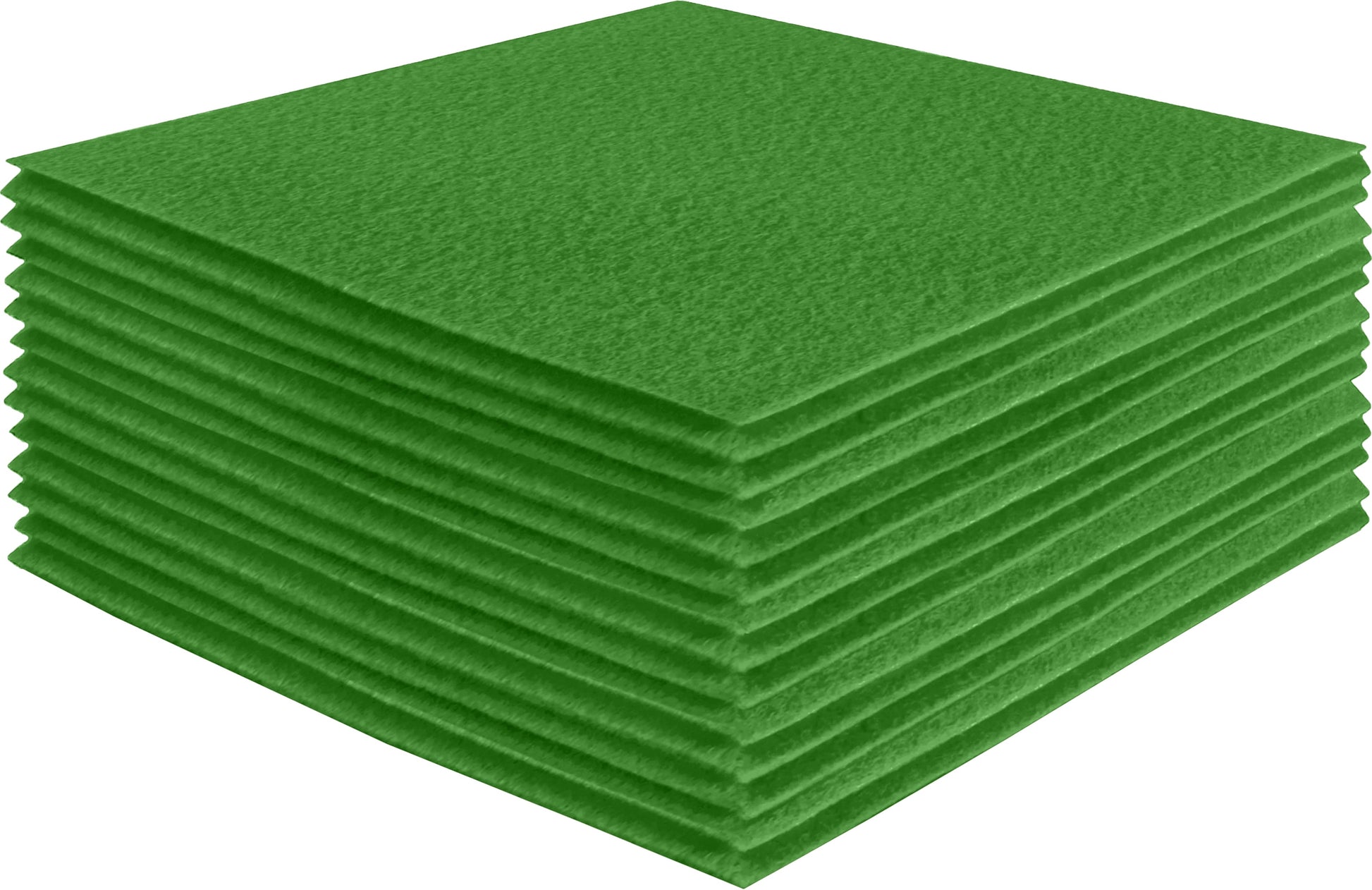 FabricLA Acrylic Felt Craft Sheet Packs – Apple Green | Soft 100% Acrylic Felt Sheets for DIY & Crafts - Prismatic Fiber Arts