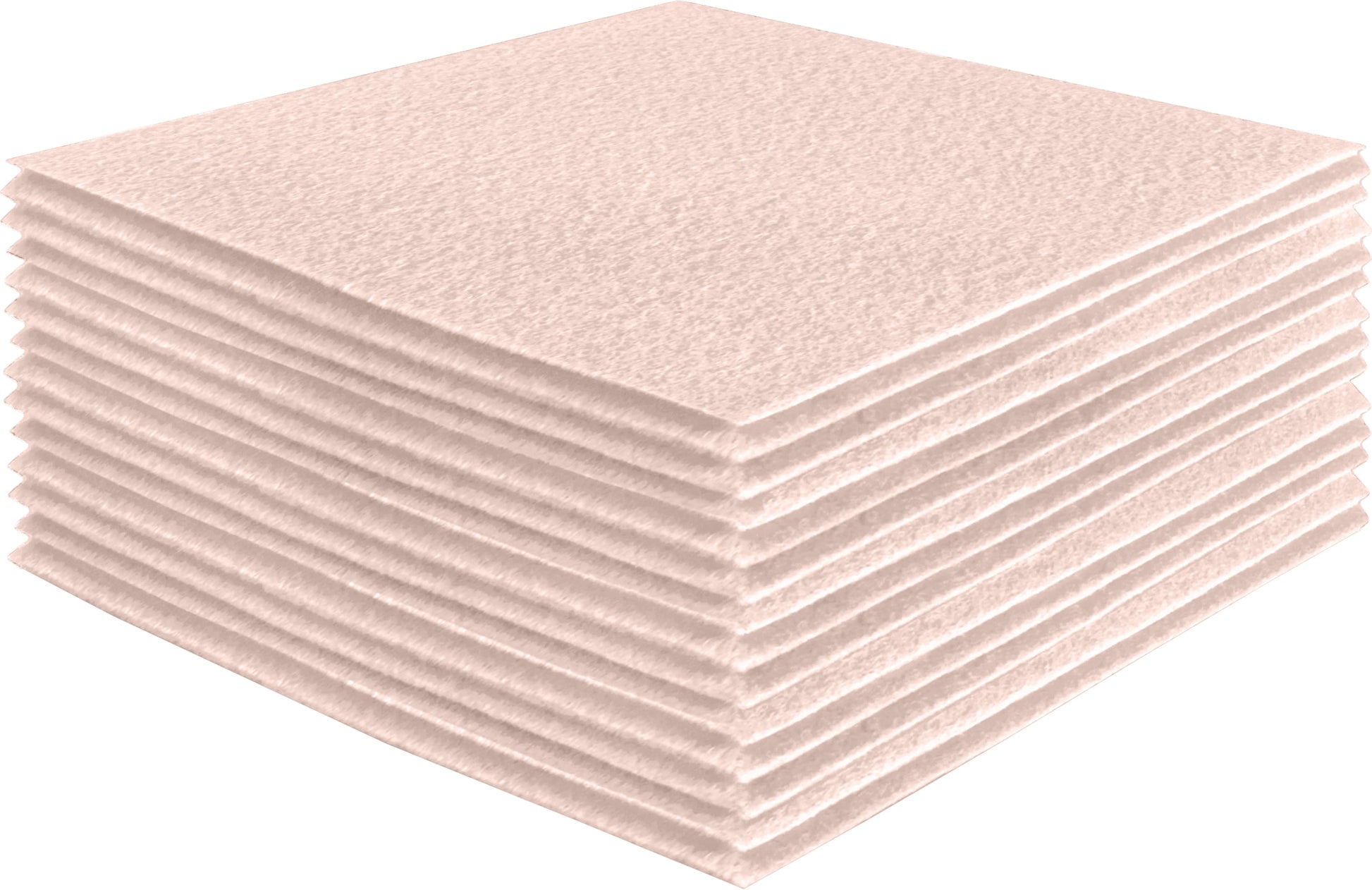 FabricLA Acrylic Felt Craft Sheet Packs – Ivory | Soft 100% Acrylic Felt Sheets for DIY & Crafts - Prismatic Fiber Arts