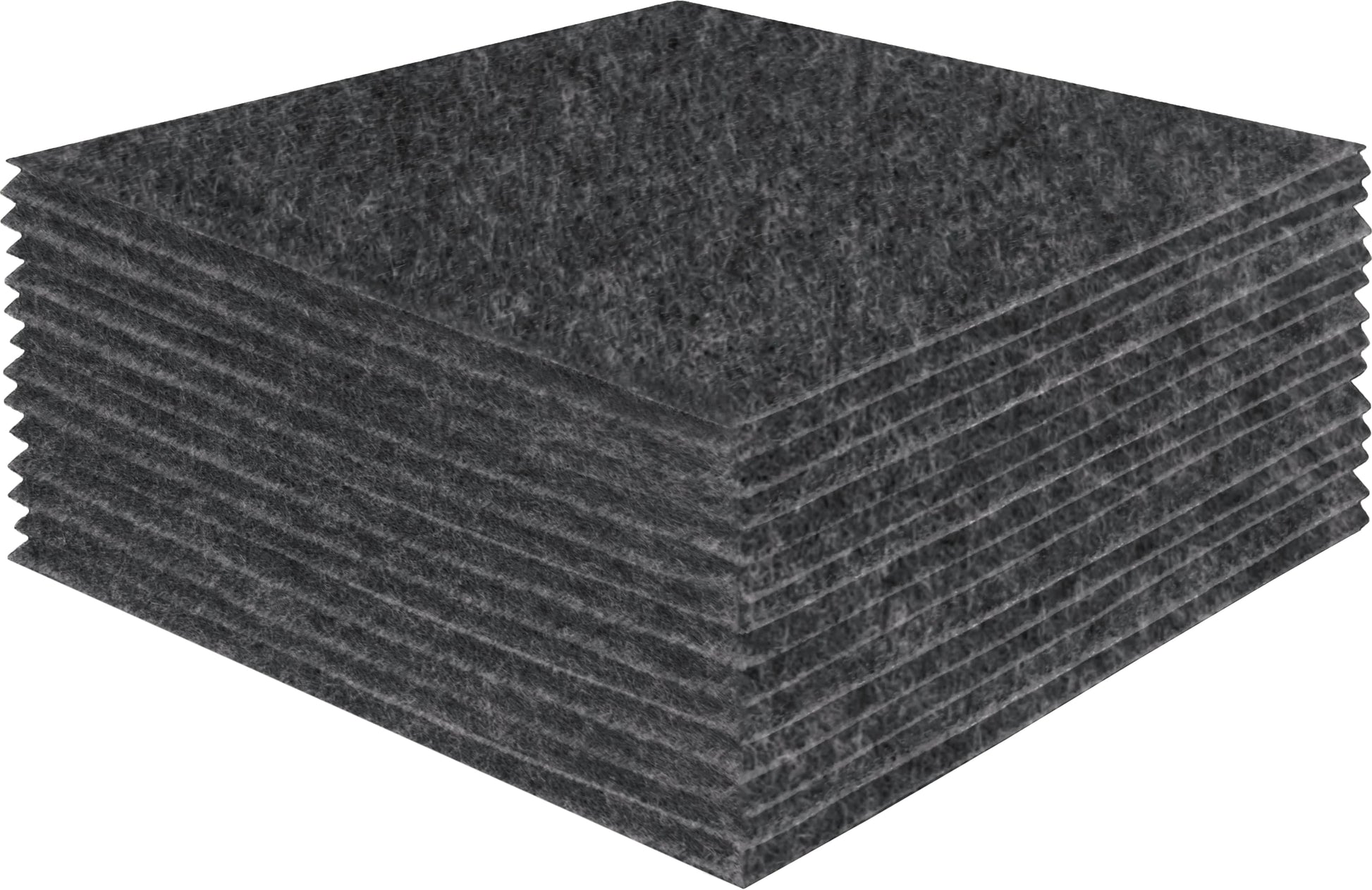 FabricLA Acrylic Felt Craft Sheet Packs – Charcoal | Soft 100% Acrylic Felt Sheets for DIY & Crafts - Prismatic Fiber Arts